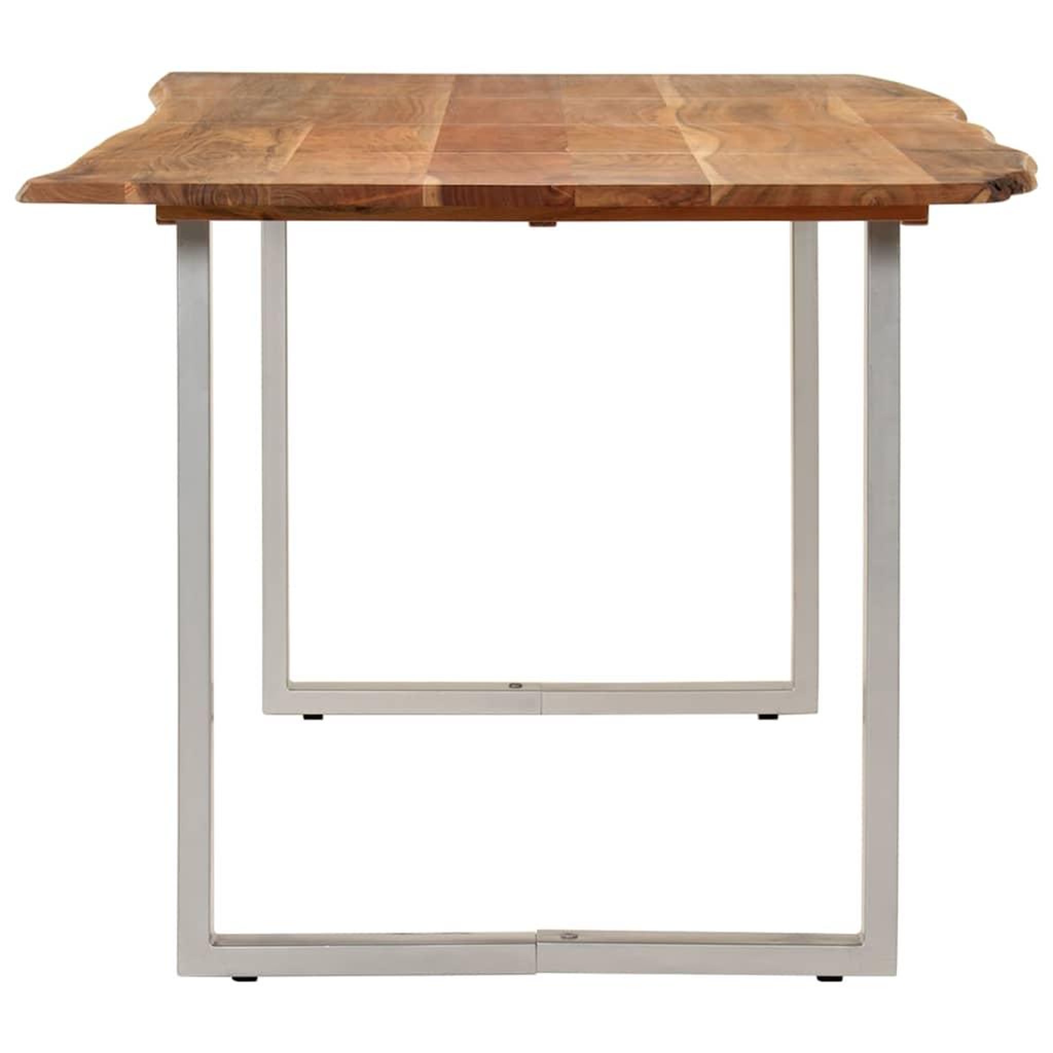 Voir la diapositive 5 : VIDAXL Table de salle a manger 180x90x76 cm Bois d'acacia massif