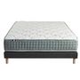Voir la diapositive 5 : IDLITERIE Ensemble + matelas Ressort 7 zones Face Hiver/Eté différente HYGGE Fabriqué en France
