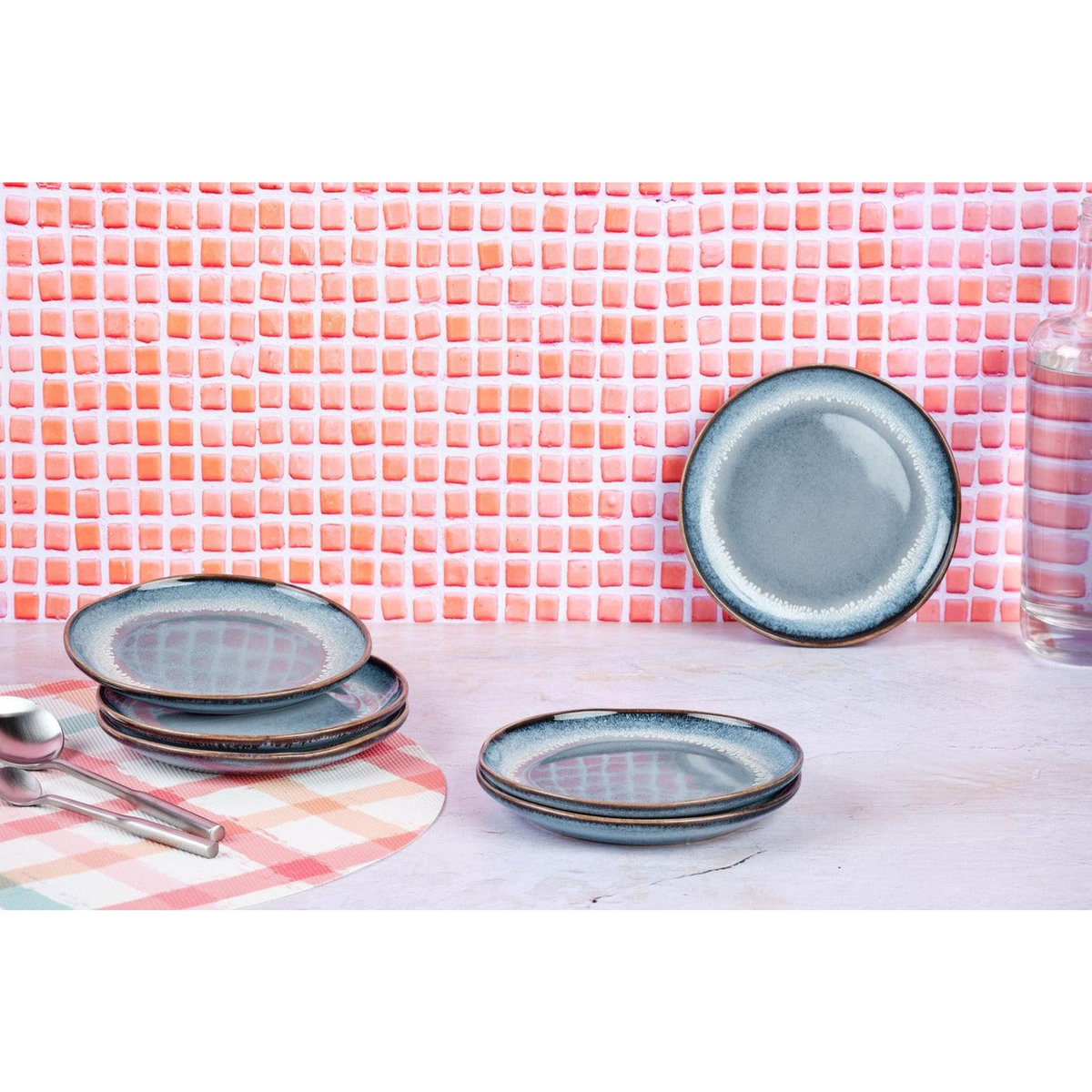 BJORN Assiette GENESIS Ø16,5cm - 6 pièces - Mer