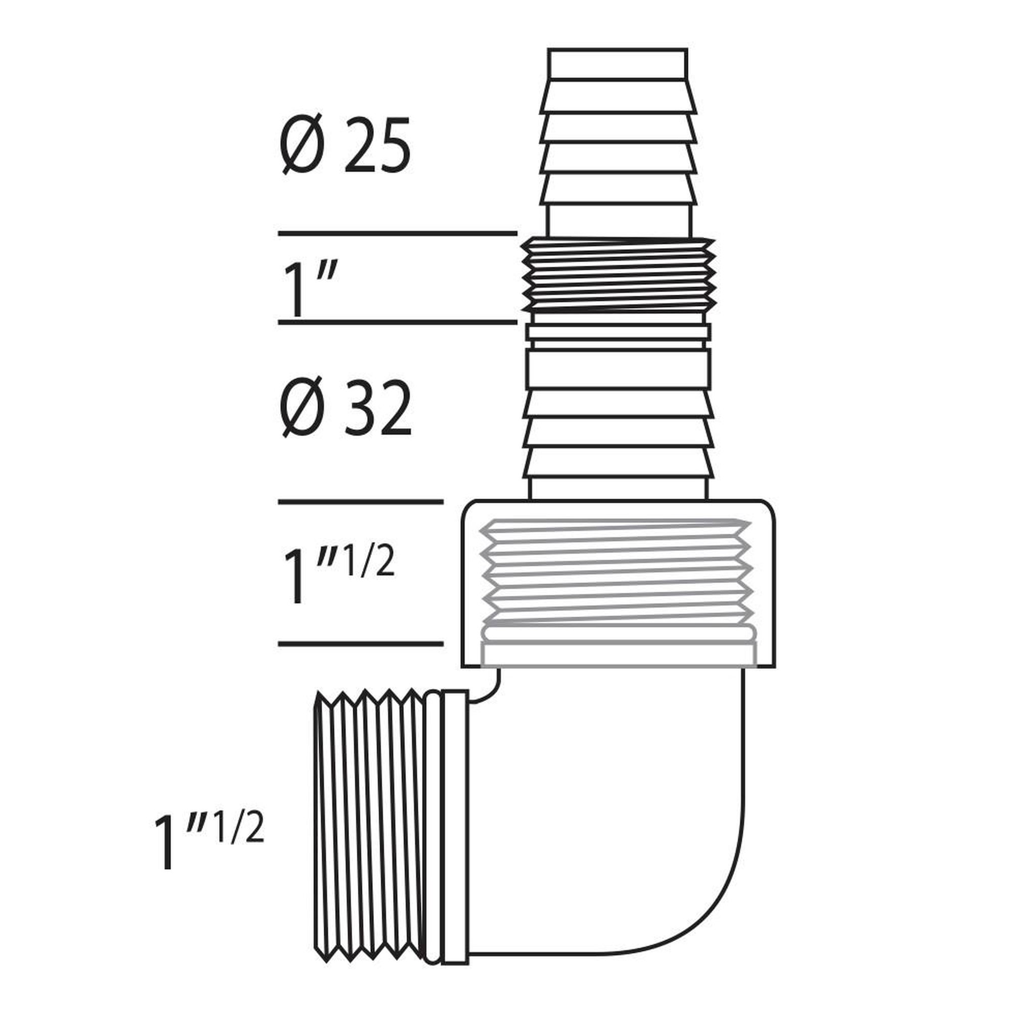 Voir la diapositive 2 : Ribimex Pompe vide-cave eaux chargées 1100w + interrupteur flotteur - prpvc1101ci