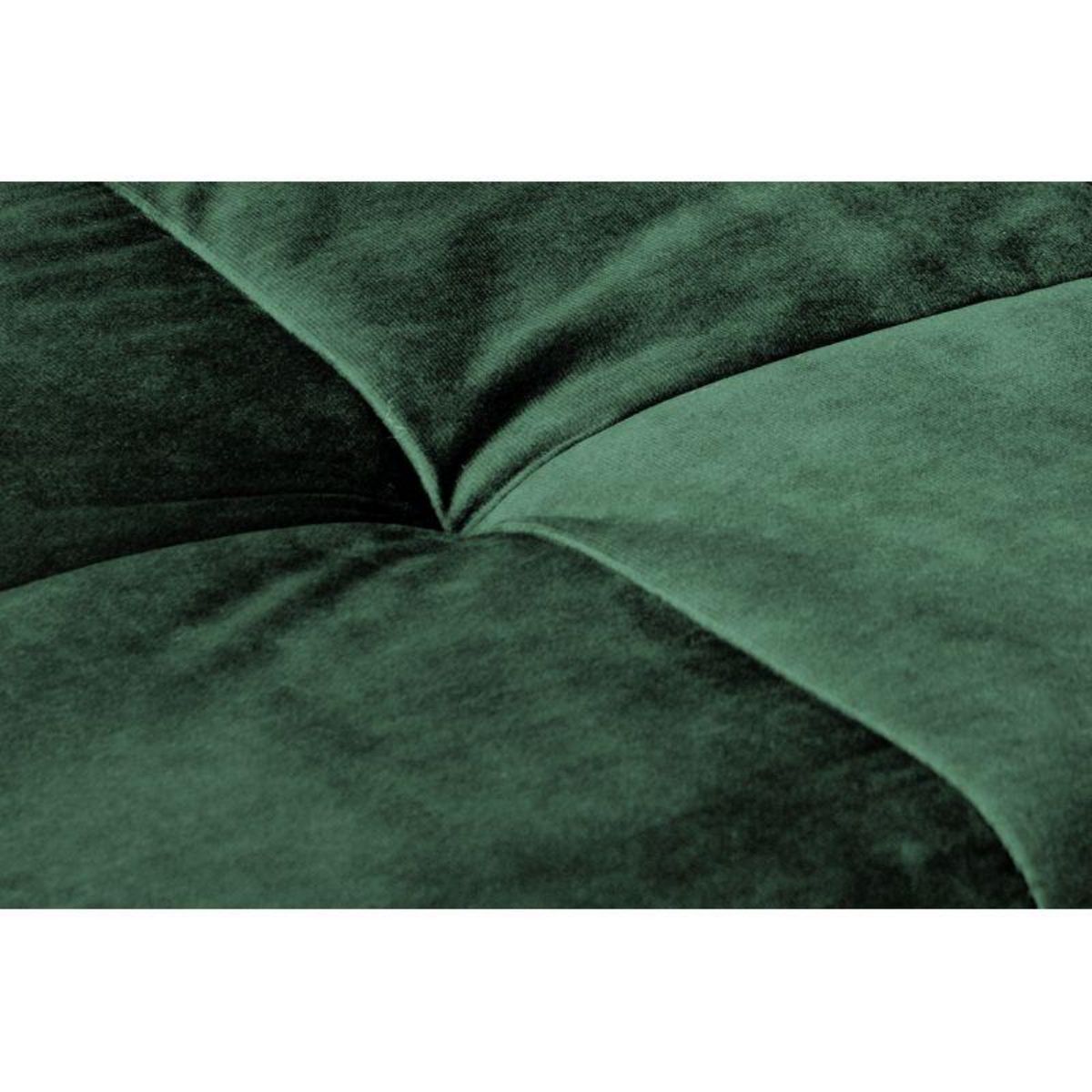 Paris Prix Lot de 2 Chaises en Velours  Eaden  87cm Vert