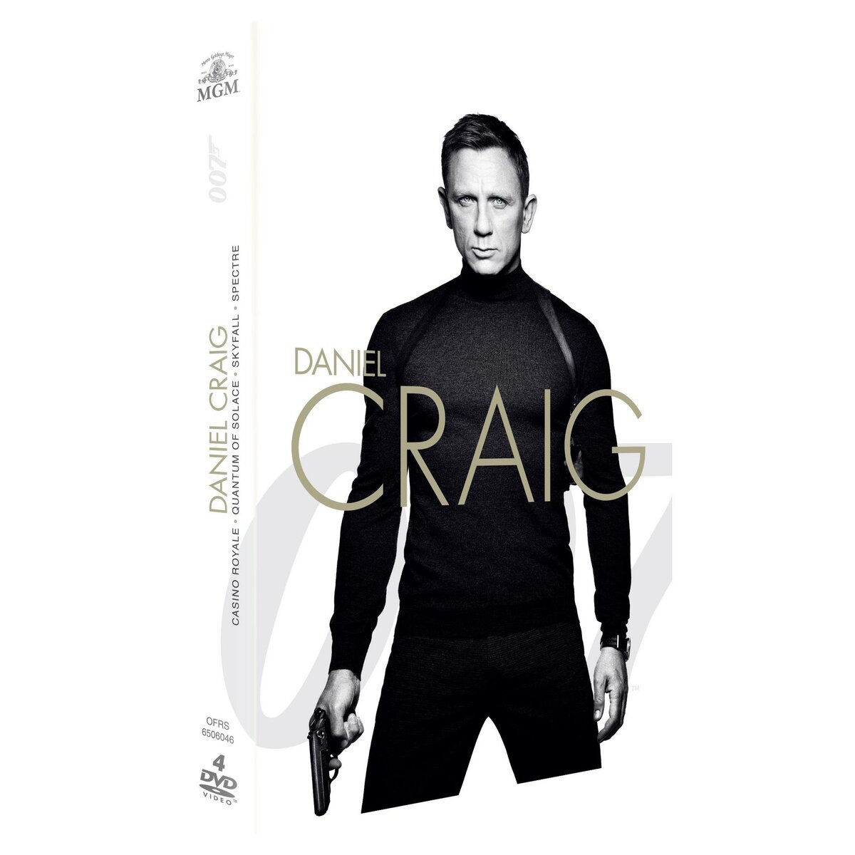 James Bond 007 - Daniel Craig : Casino Royale + Quantum of Solace + Skyfall + Spectre