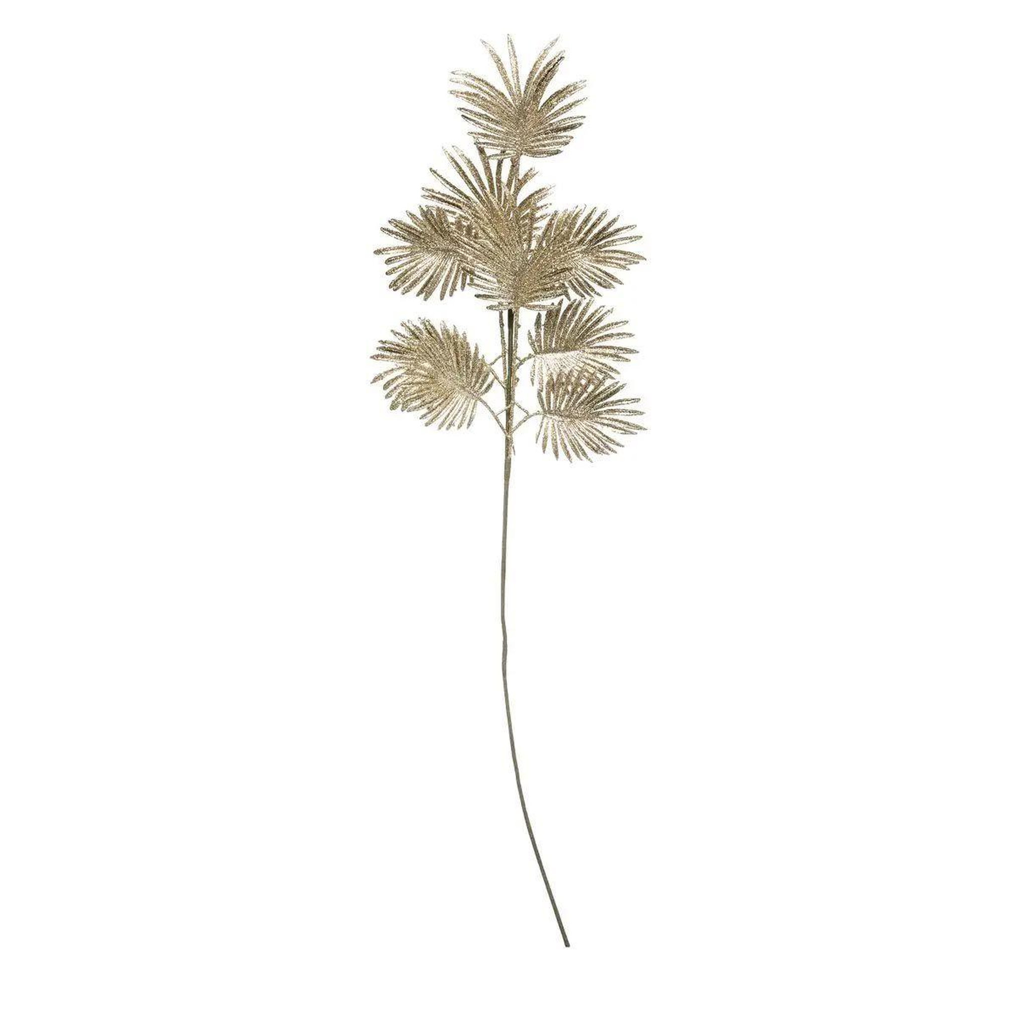 ATMOSPHERA Branche de palmier déco  grand hôtel  75cm or