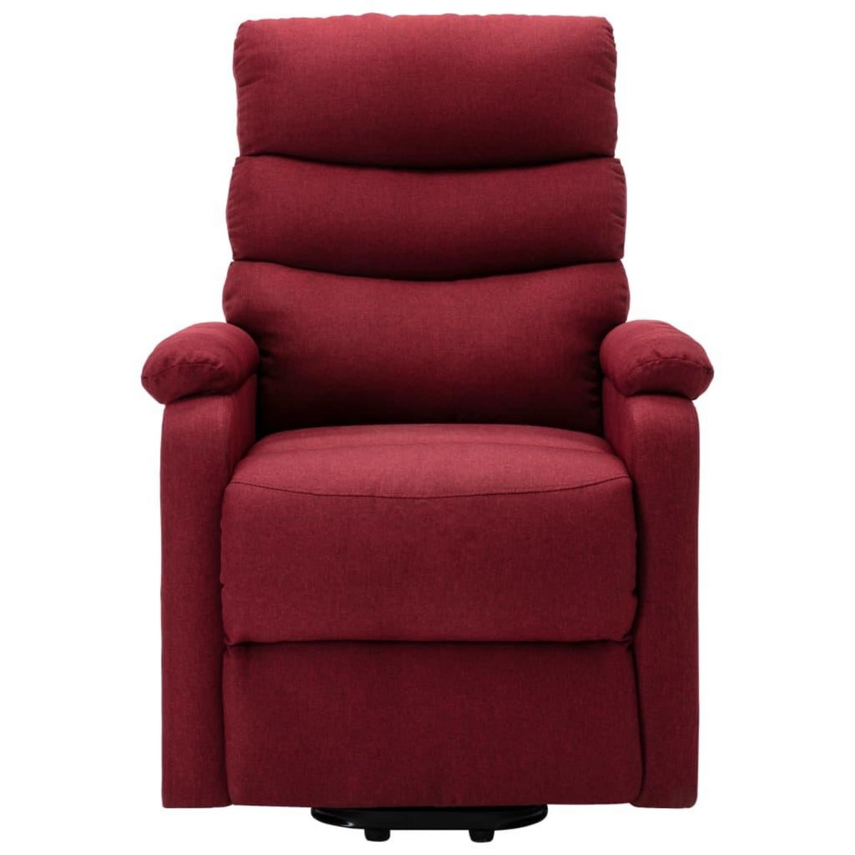 VIDAXL Fauteuil Rouge bordeaux Tissu