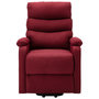 Voir la diapositive 3 : VIDAXL Fauteuil Rouge bordeaux Tissu