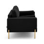 Voir la diapositive 5 : LISA DESIGN Isaure - canapé droit 2 places en velours
