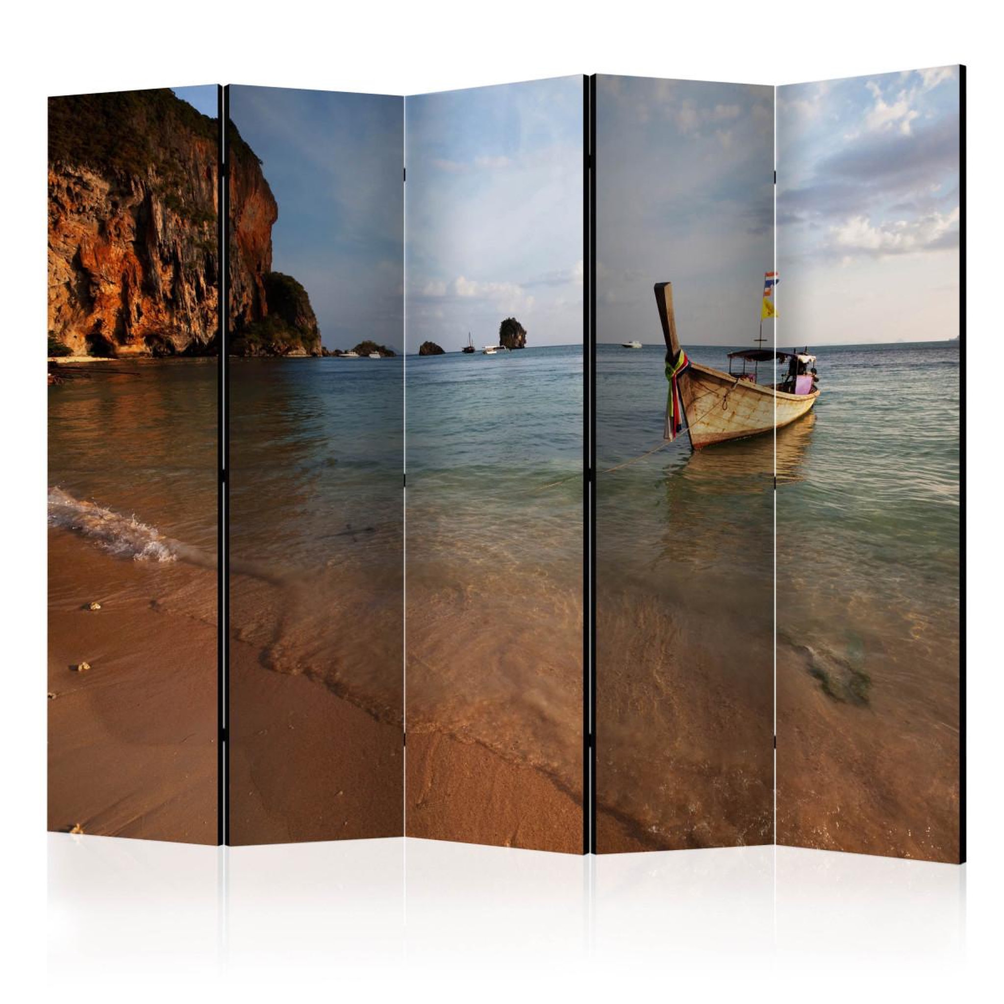Paris Prix Paravent 5 volets  andaman sea  172x225cm