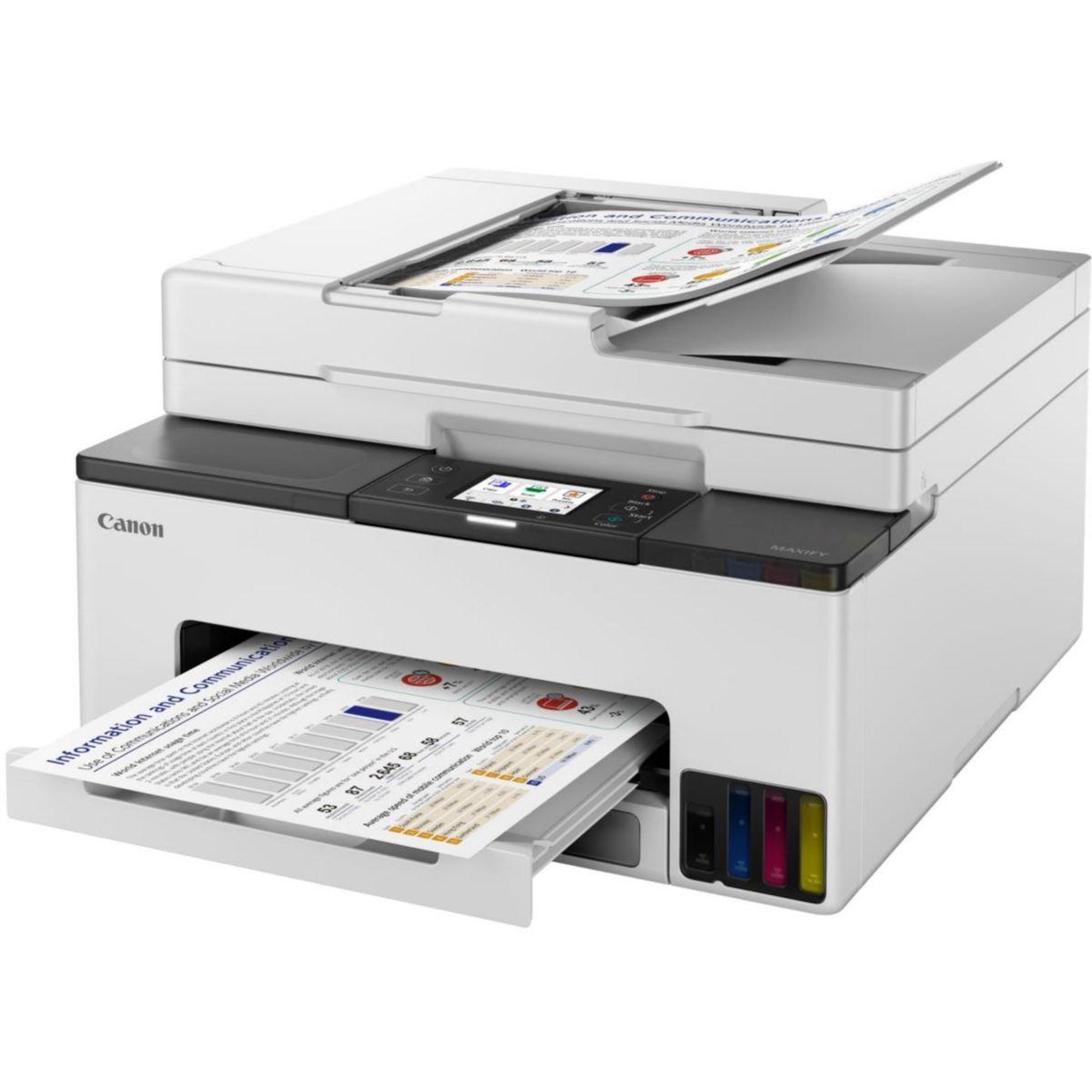 Voir la diapositive 3 : Canon Imprimante jet d'encre maxify gx2051