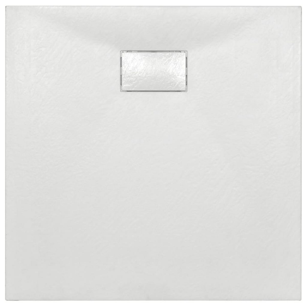 VIDAXL Bac de douche SMC Blanc 80 x 80 cm