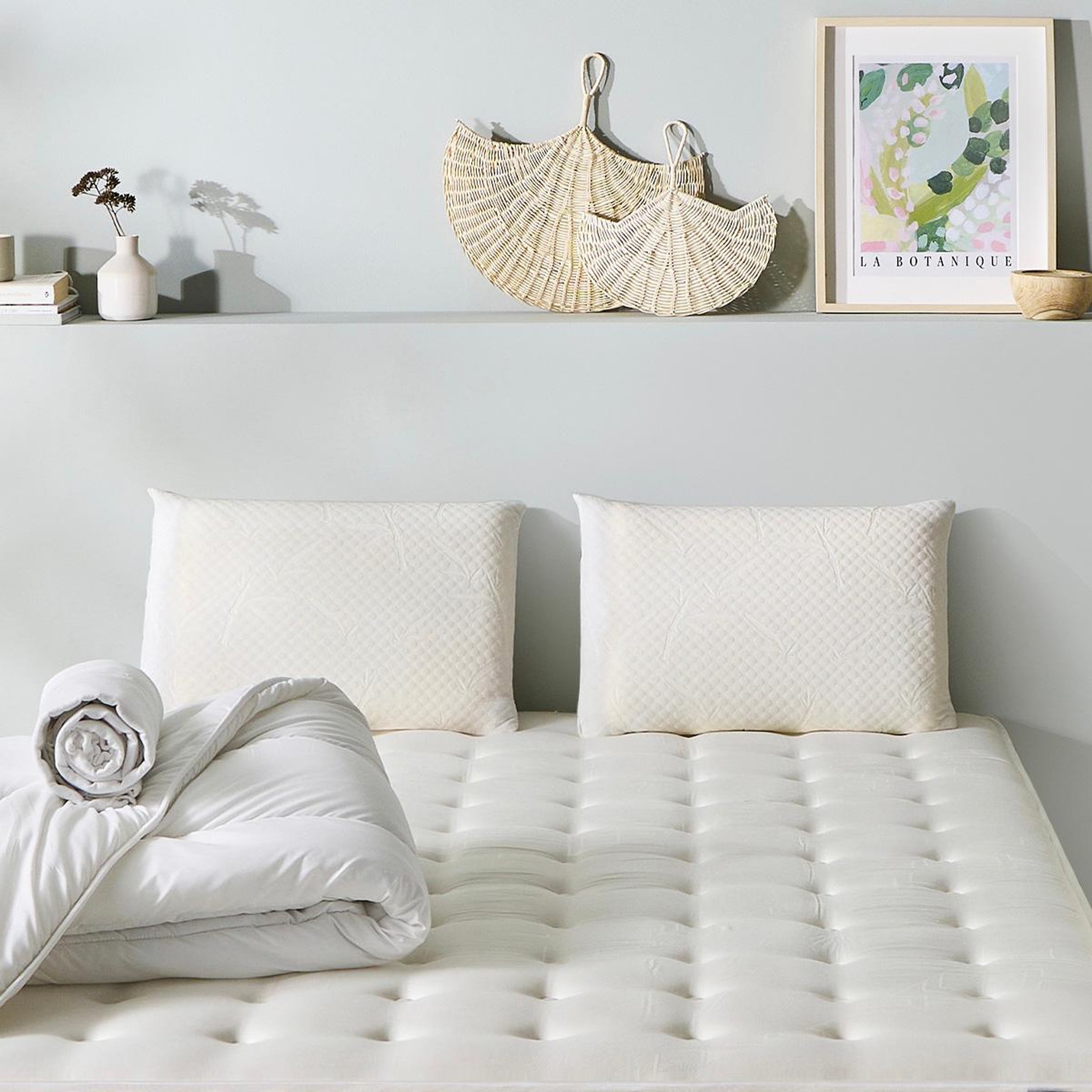 Voir la diapositive 6 : OLYMPE LITERIE OLYMPE LITERIE | Pack Prêt à dormir APOLLON | Matelas Mémoire de forme + Sommier + Accessoires