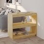 Voir la diapositive 1 : VIDAXL Bibliotheque 80x35x71 cm bois de pin massif