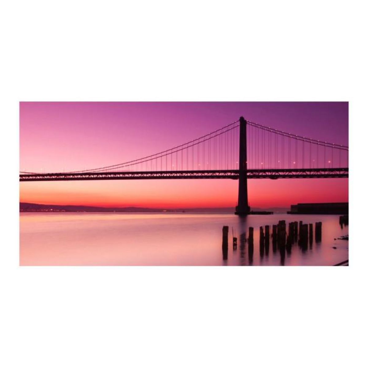 Paris Prix Papier Peint XXL  Baie San Francisco  270x550cm