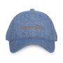 Voir la diapositive 2 : SERGE BLANCO Casquette Baseball homme chambray effet denim Jean