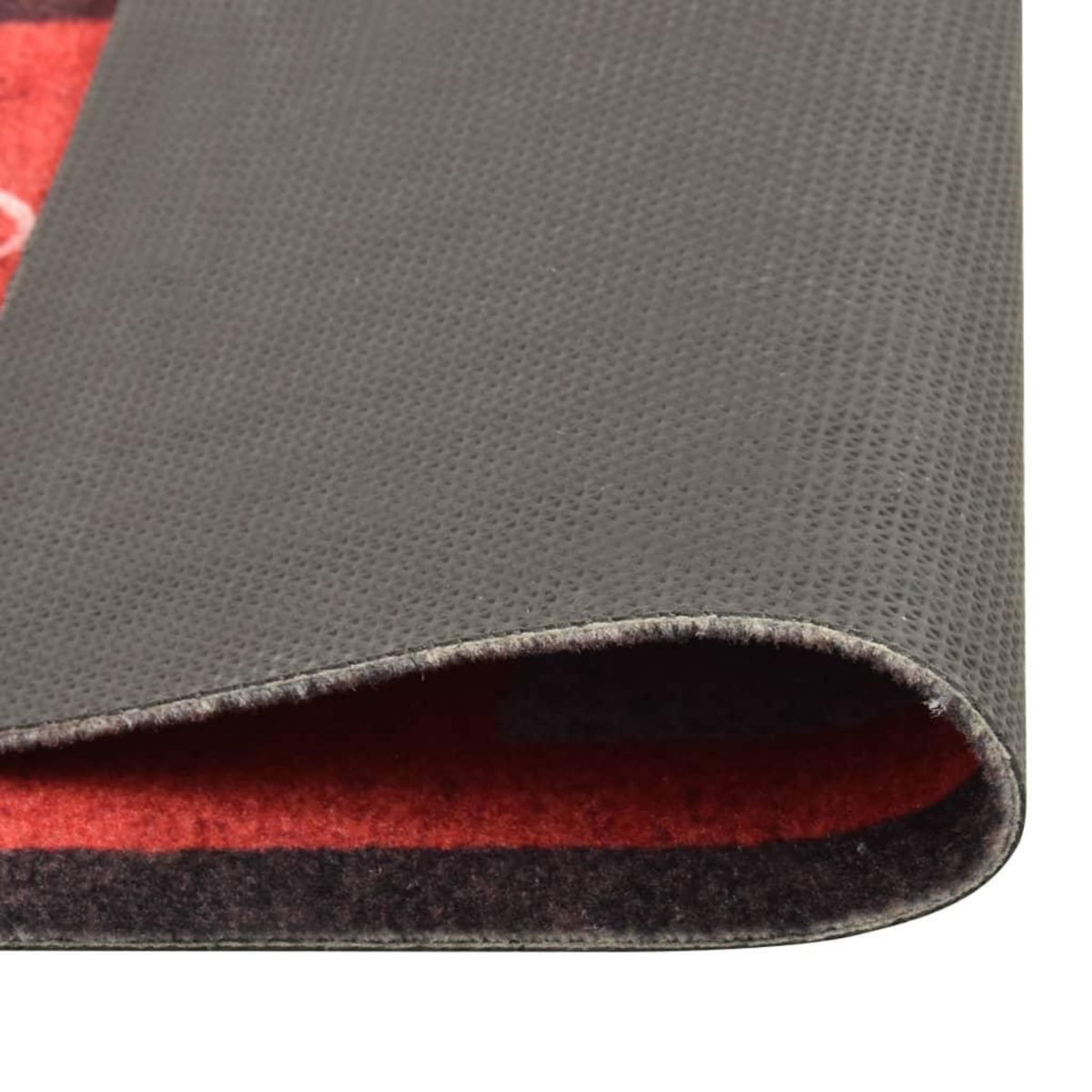 VIDAXL Tapis de cuisine lavable Tomates 60x300 cm