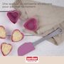 Voir la diapositive 6 : ZENKER Lot avec 1 Moule 12 mini pains 36 x 27 cm, 1 spatule Zenker et 2 bols à mixer en inox Fackelmann