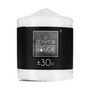 Voir la diapositive 3 : ATMOSPHERA Bougie Ronde  Many  9cm Blanc