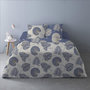 Voir la diapositive 1 : Dourev Housse de couette 240x220 Olivia bleu + 2 taies