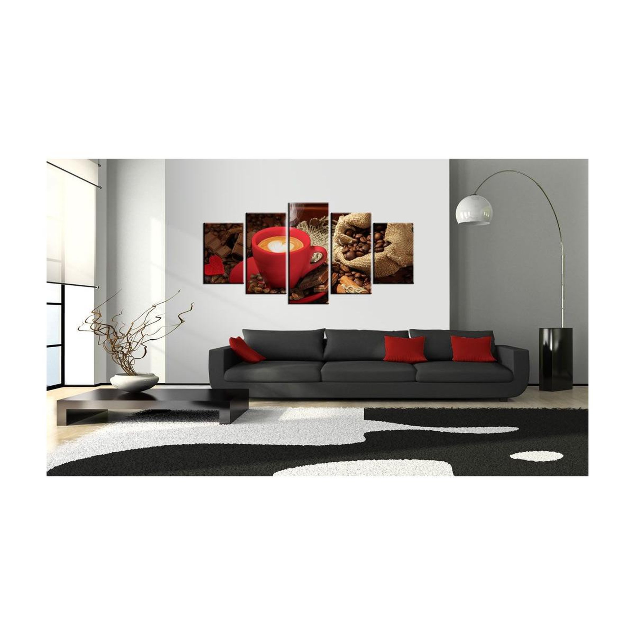 Voir la diapositive 2 : Paris Prix Tableau Imprimé  Love Espresso