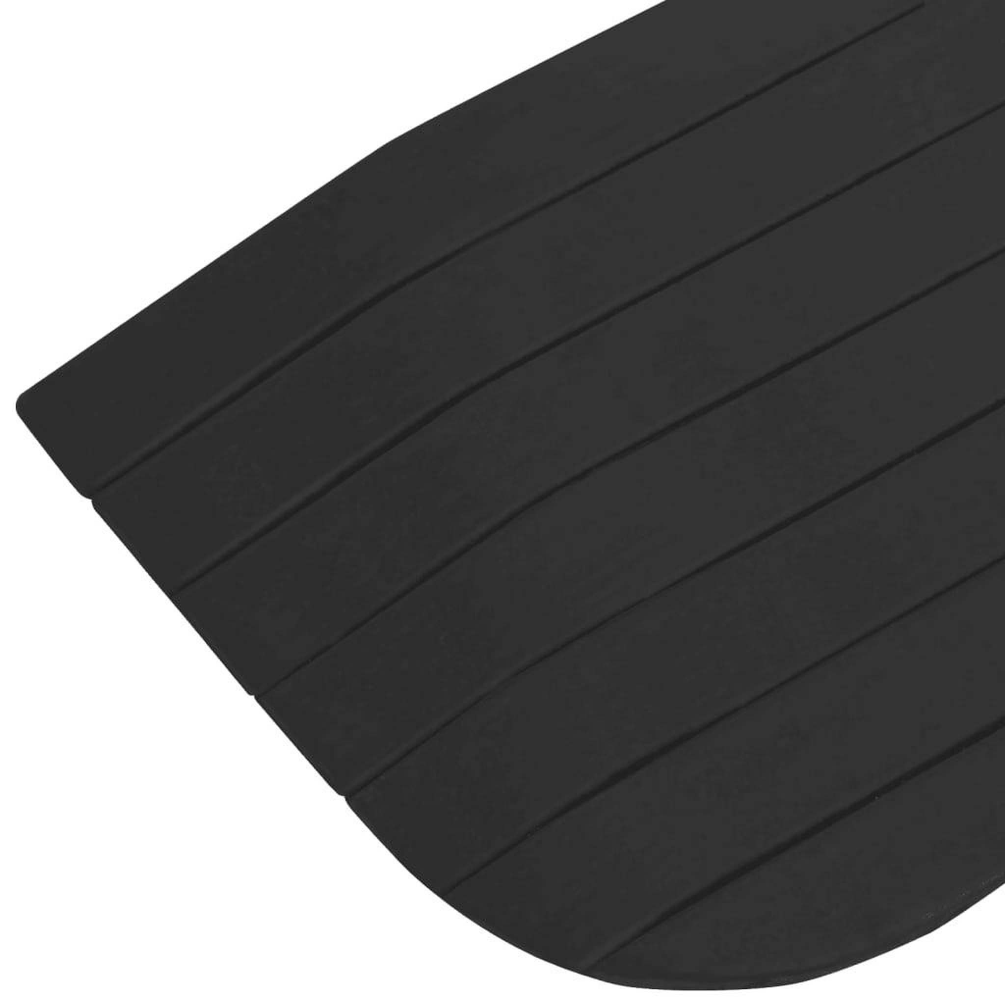 Voir la diapositive 5 : VIDAXL Rampe de seuil 110x21x2,5 cm Caoutchouc