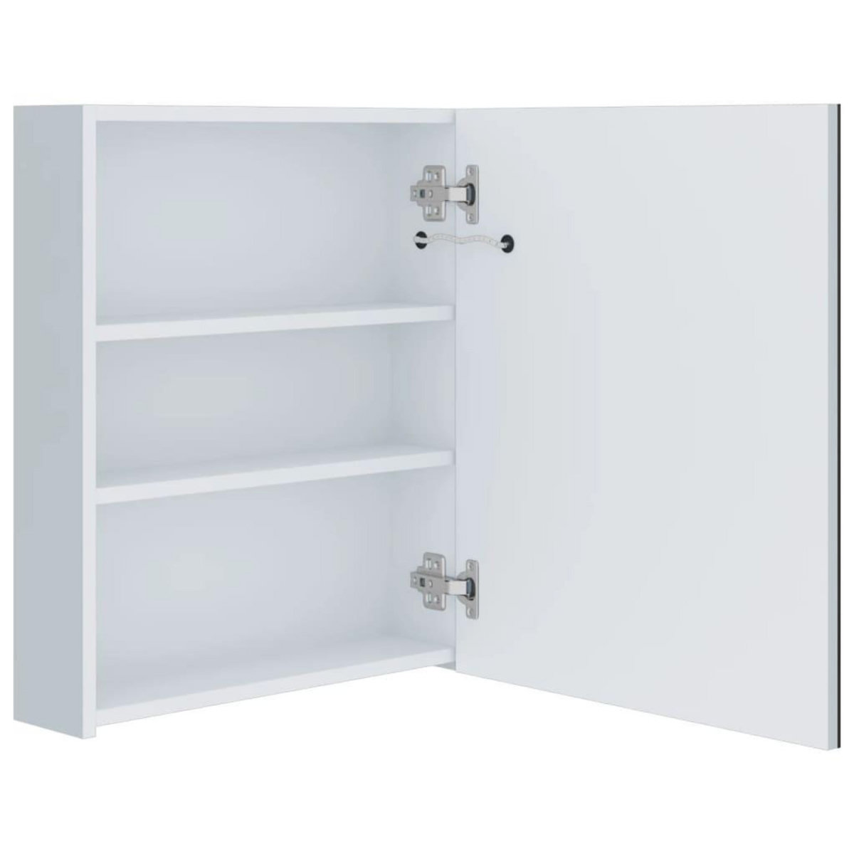 VIDAXL Armoire de salle de bain a miroir LED 50x13,5x60 cm