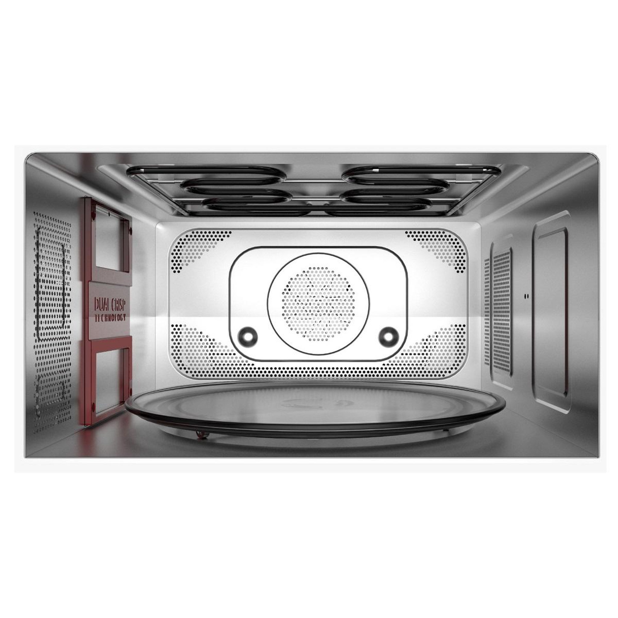 Voir la diapositive 4 : Whirlpool Micro-ondes combiné 33l 1000w noir - MWSC9133SB
