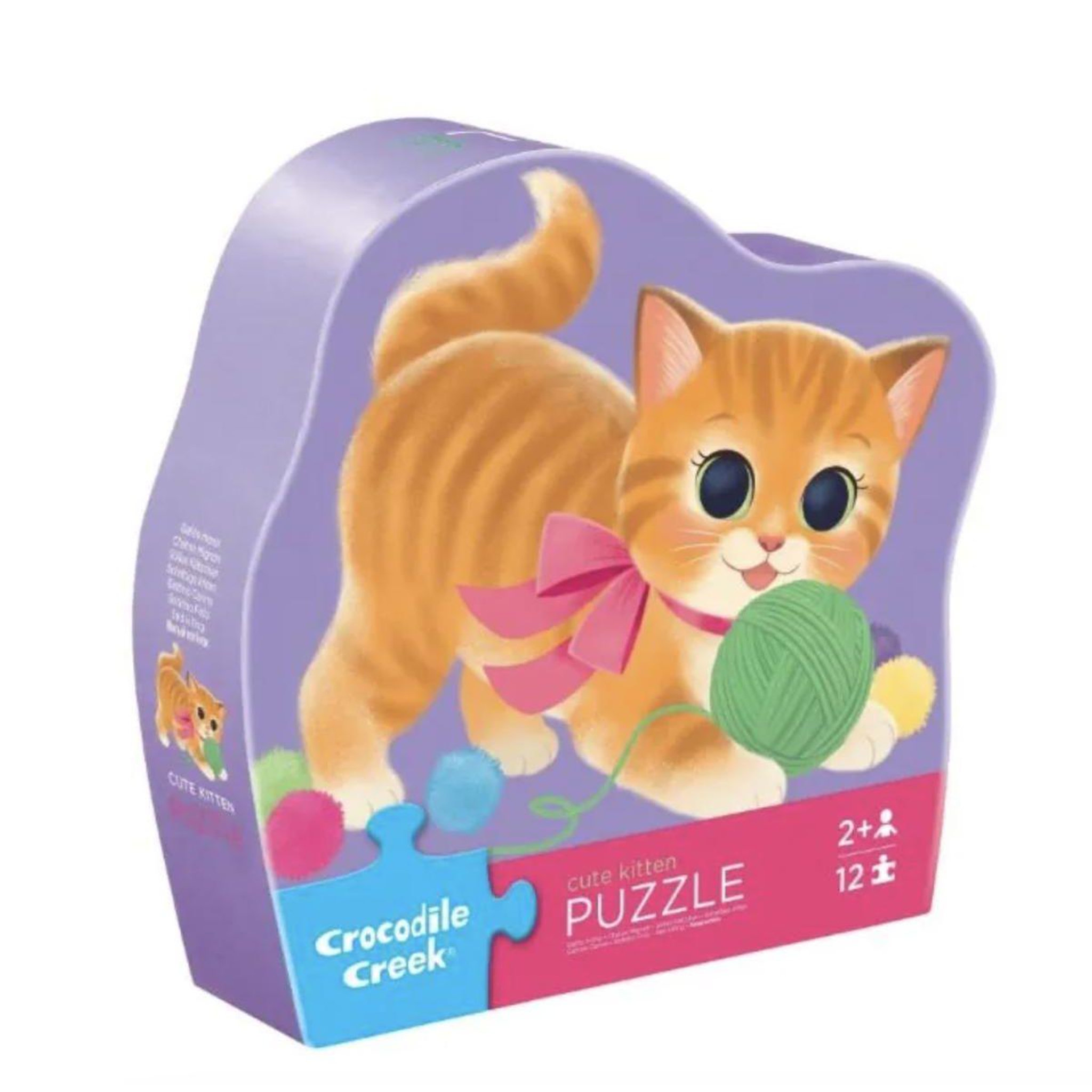 CROCODILE CREEK Mini puzzle - 12 pieces - chatons mignons