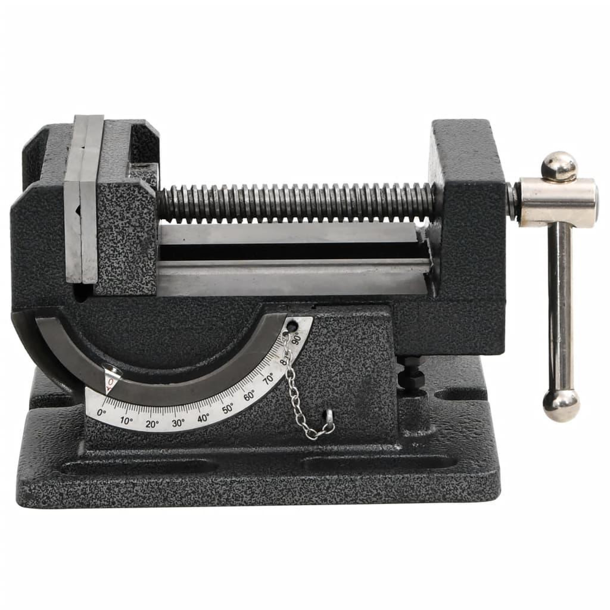 Voir la diapositive 3 : VIDAXL Etau inclinable de perceuse a pression manuelle 110 mm