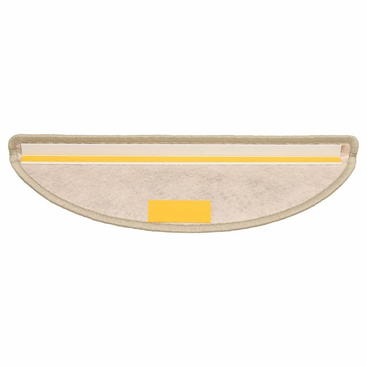 VIDAXL Tapis d'escalier autocollants 30 pcs 56x17x3 cm vert clair