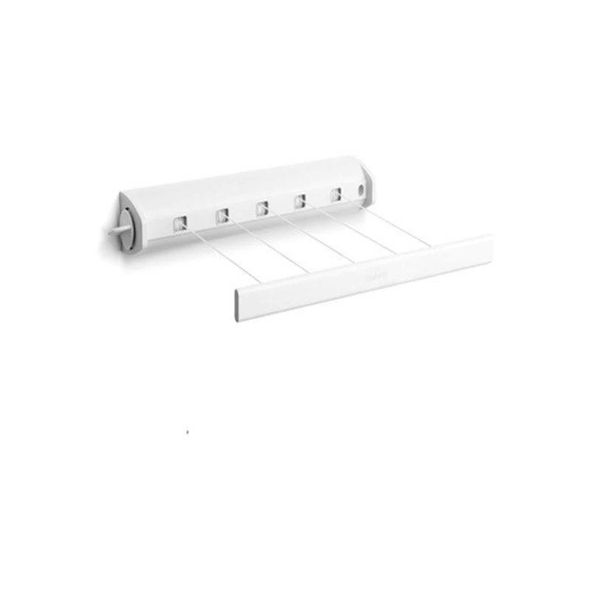BRABANTIA ENROULEUR DE CORDES A LINGE 22M BLANC