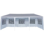 Habitat et Jardin Tente de réception  Carolina 9  - 24.39 m² - 3 x 9 m - Blanc
