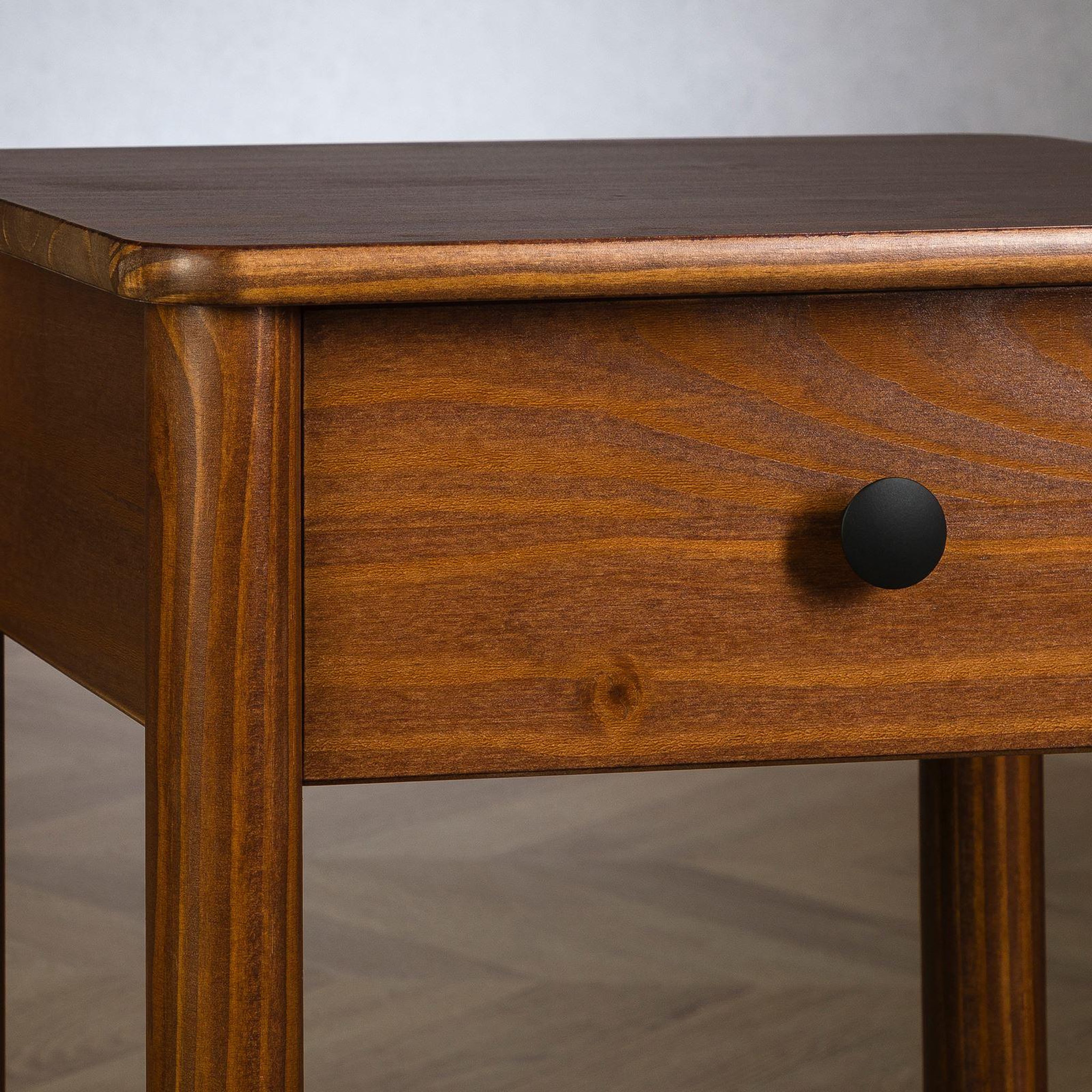 Voir la diapositive 5 : IDIMEX Table de chevet apoana avec tiroir en bois massif