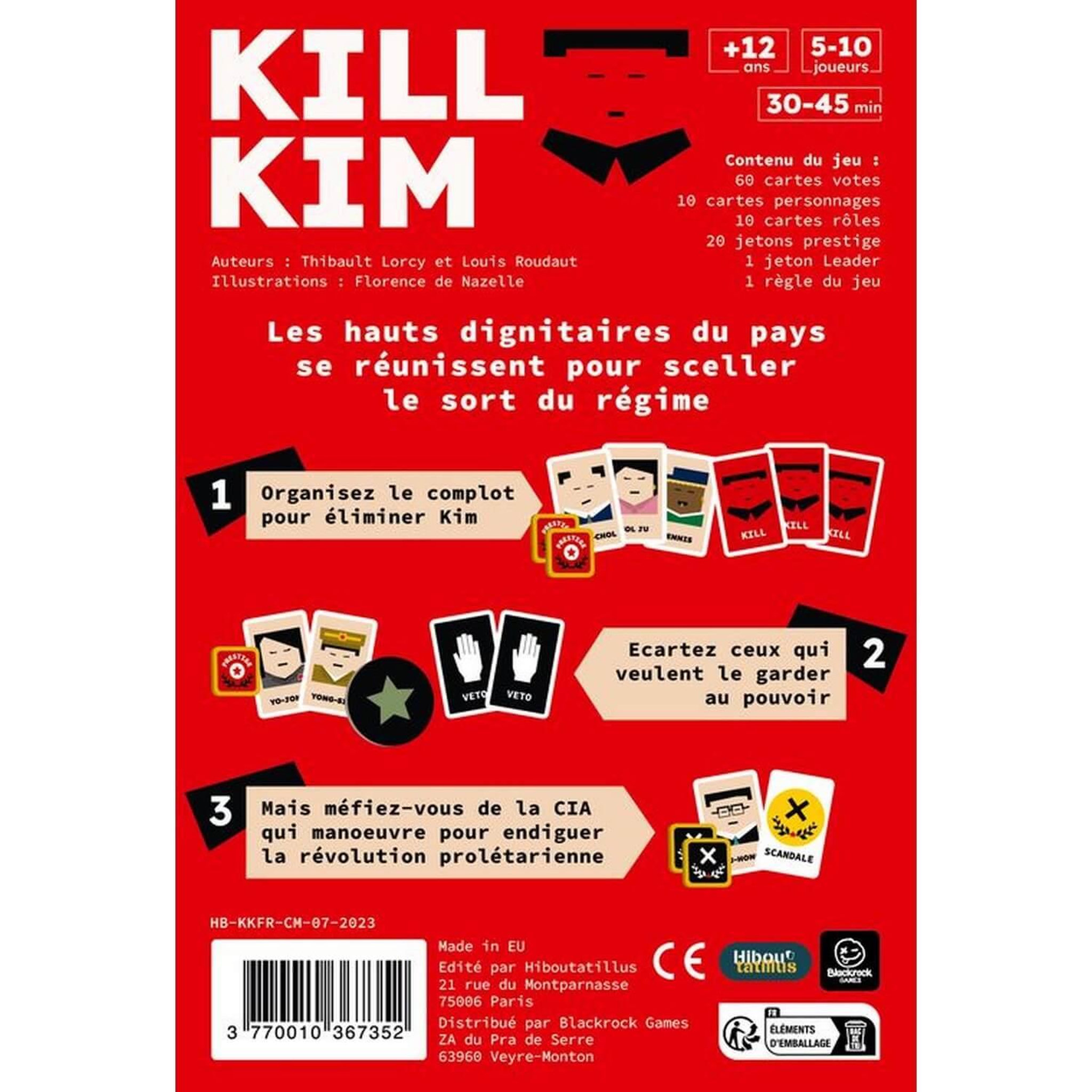 Voir la diapositive 2 : Hiboutatillus Jeu d'ambiance Hiboutatillus Kill Kim