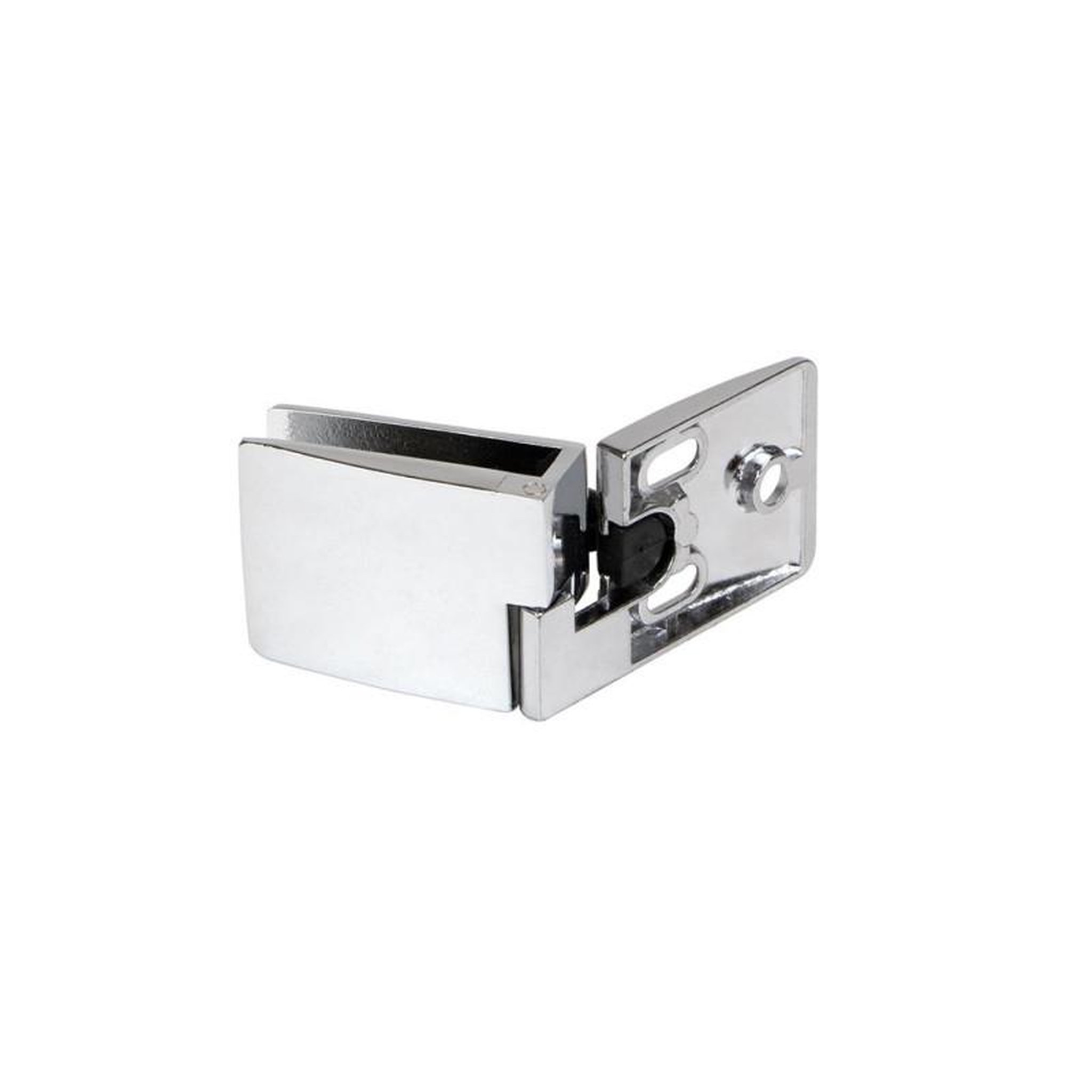 BLUM Paire de charnières pour porte en verre chromées épaisseur 4 à 5mm BLUM 1205011 X 2