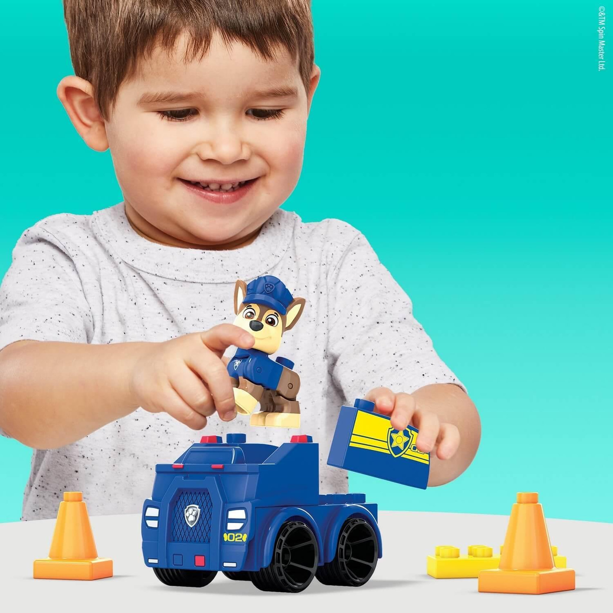 Voir la diapositive 6 : MEGABLOKS Pat' Patrouille : Véhicule De Police de Chase
