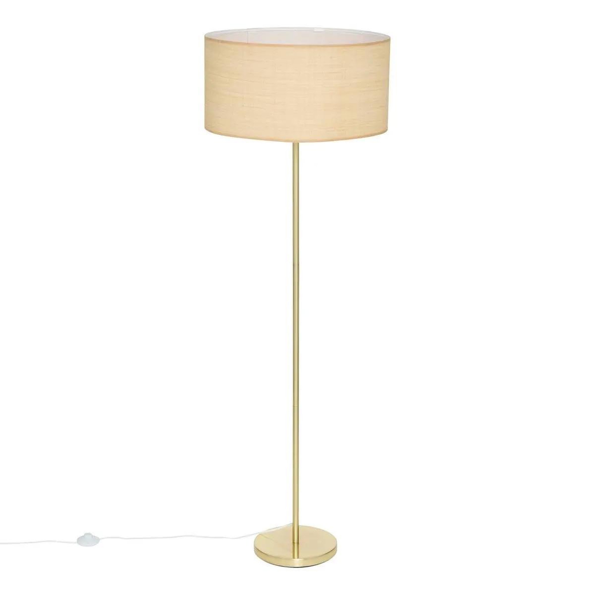 Voir la diapositive 3 : ATMOSPHERA Abat jour en raphia  beline  50cm beige