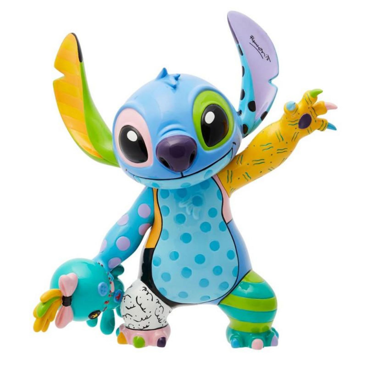 DISNEY Figurine Disney Britto Stitch et Scrump