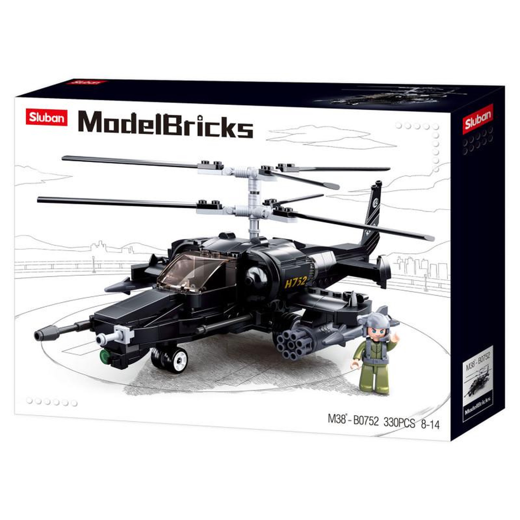 Sluban Sluban Combat Helicopter