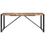 Voir la diapositive 2 : VIDAXL Table a manger 180x90x75 cm bois massif