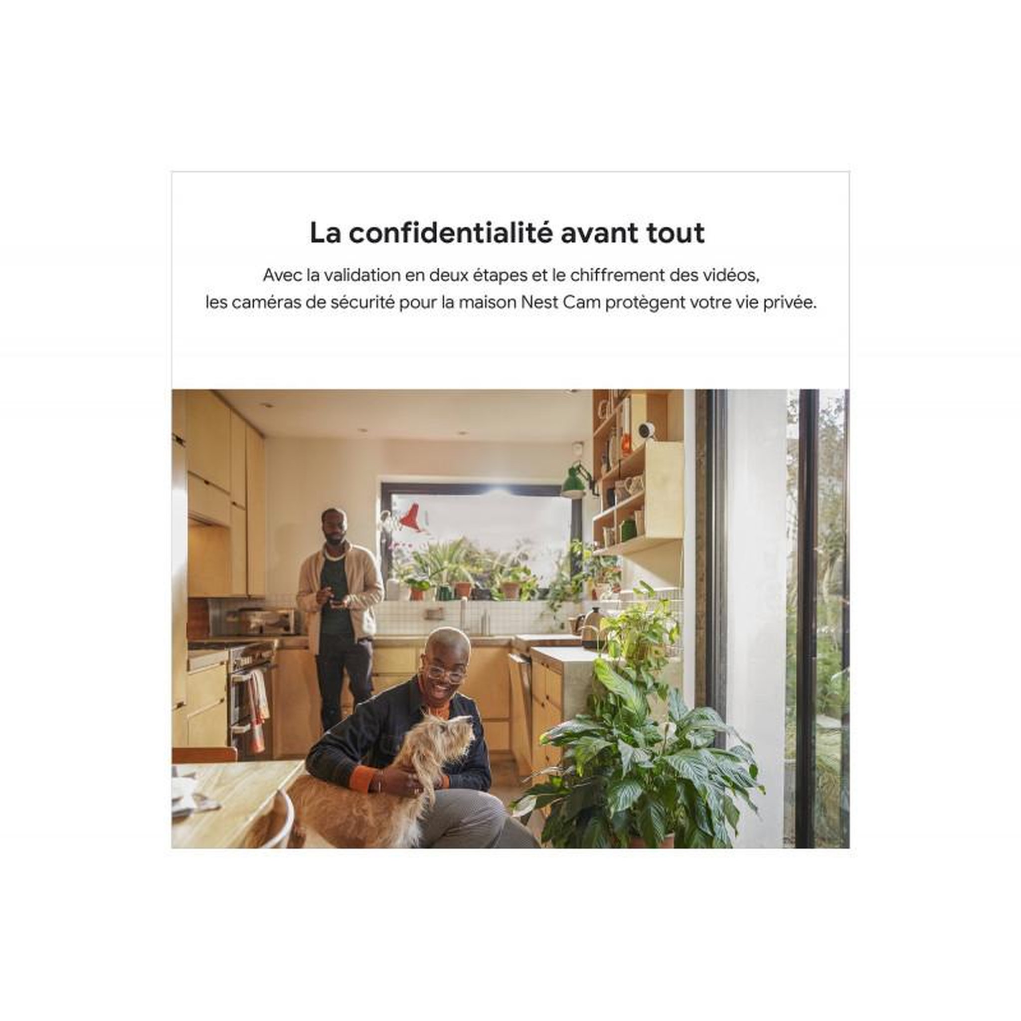 Voir la diapositive 6 : GOOGLE Caméra de surveillance Wifi Nest Cam Indoor
