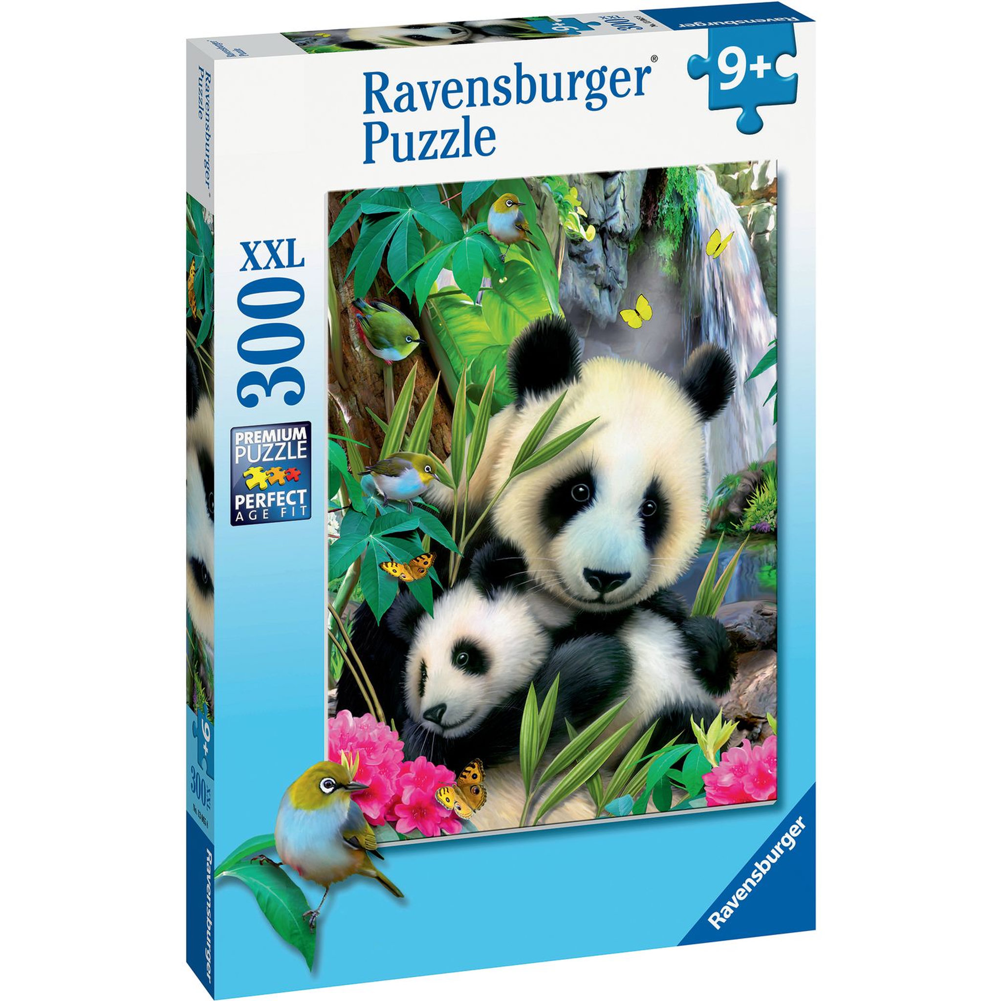 RAVENSBURGER Puzzle 300 pièces XXL - Charmants pandas