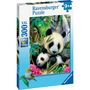 Voir la diapositive 1 : RAVENSBURGER Puzzle 300 pièces XXL - Charmants pandas