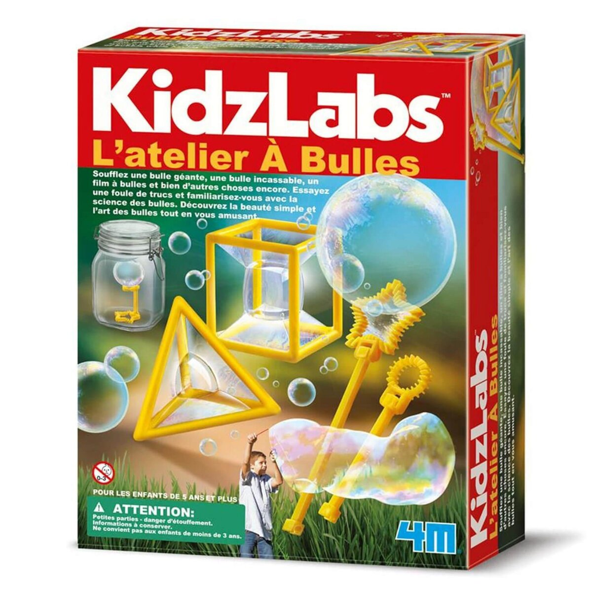 4M Kit de fabrication : L'atelier à bulles