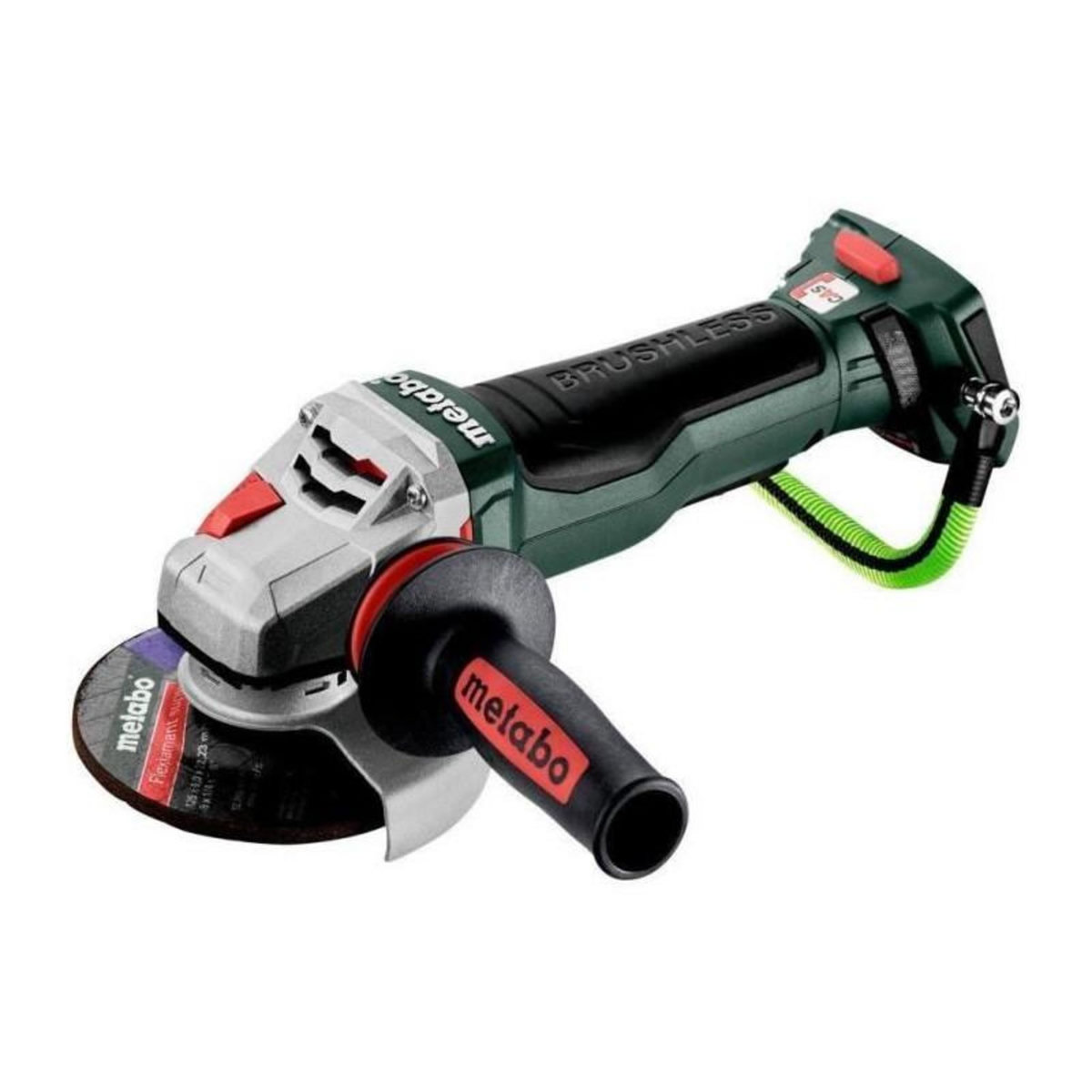 METABO Meuleuse d'angle sans fil - METABO - WPBA 18 LTX BL 15-125 Quick DS - 18 V - MetaBOX 165 L