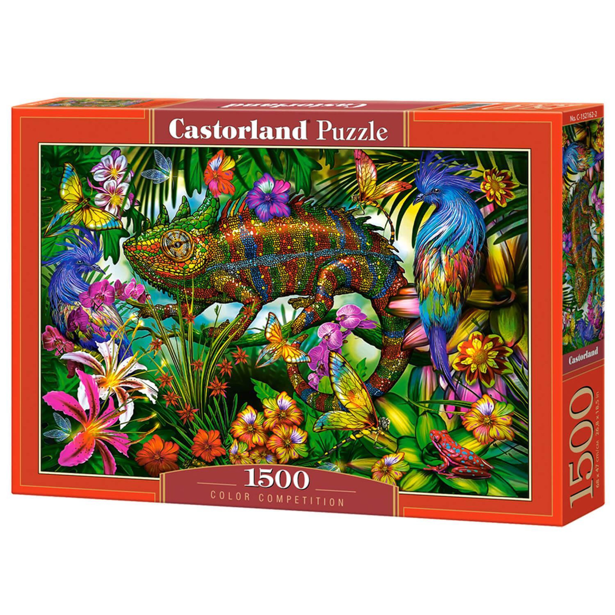 Voir la diapositive 2 : Castorland Puzzle 1500 pièces : concours de couleurs
