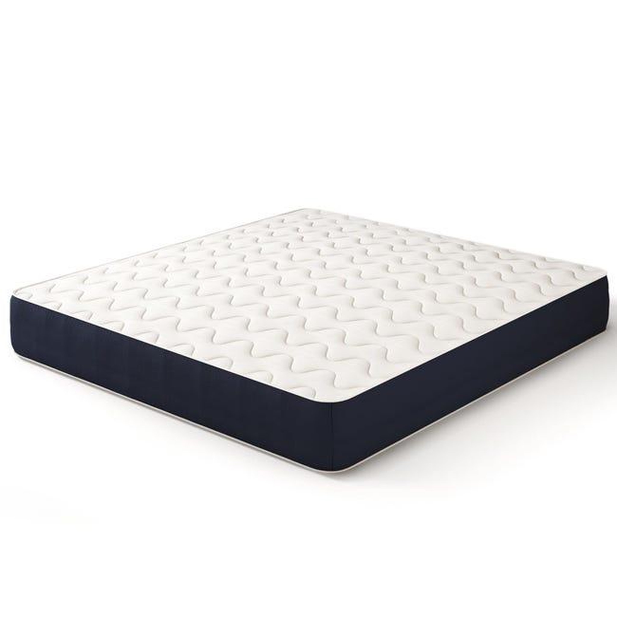 Voir la diapositive 2 : THE WHITE STONE Matelas 80 x 190 en Waterfoam Hypoallergénique | Hauteur 14 cm | Rembourrage en ouate et revêtement en tissu 3D respirant, anti-acarien et antifongique | Fabriqué en Italie