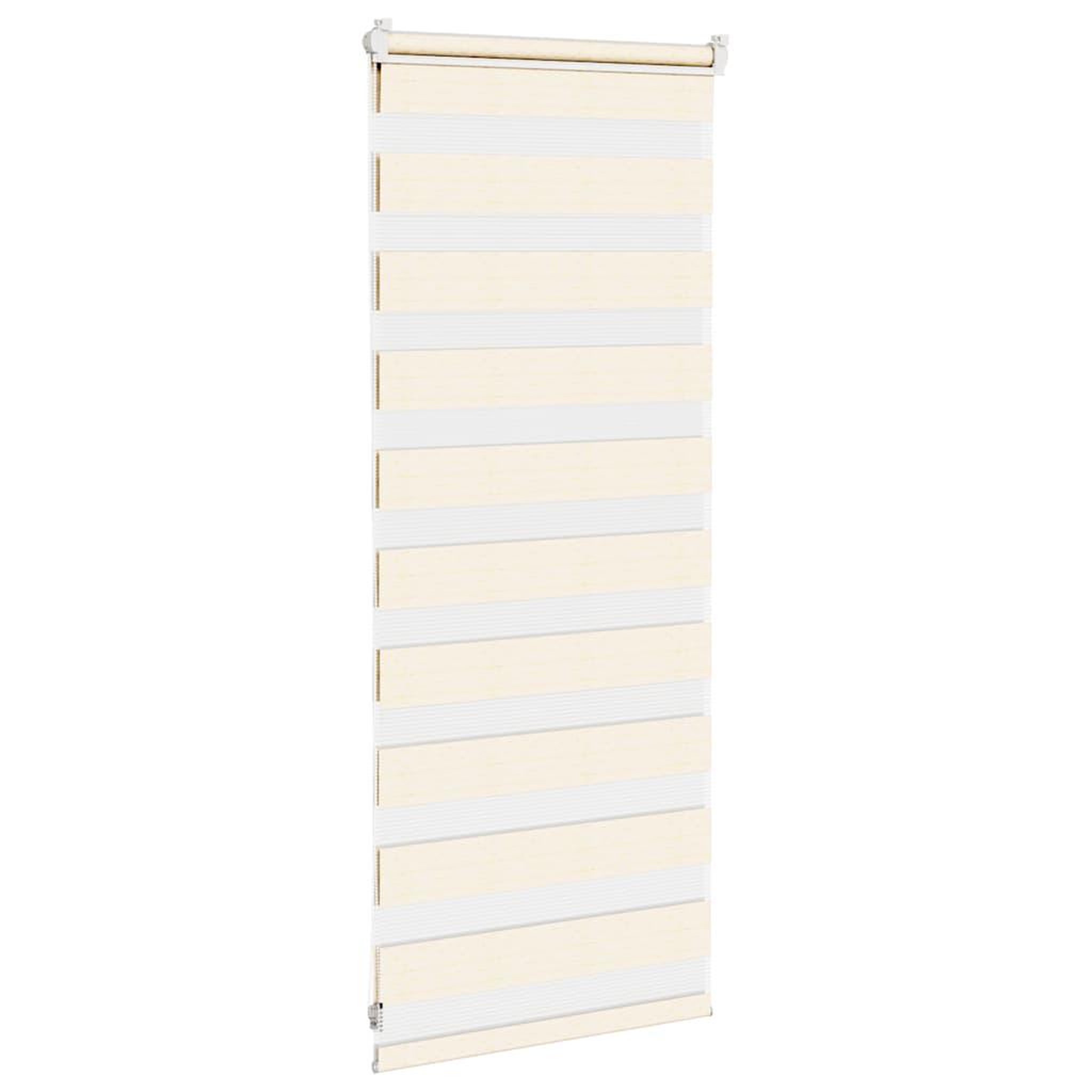 Voir la diapositive 4 : VIDAXL Store zebre beige marbre largeur du tissu 50,9 cm polyester