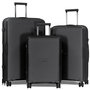 Voir la diapositive 1 : David Jones Lot 3 valises rigides dont 1 valise cabine TSA