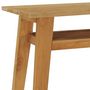 Voir la diapositive 4 : VIDAXL Table console 120x35x75 cm Bois de teck massif