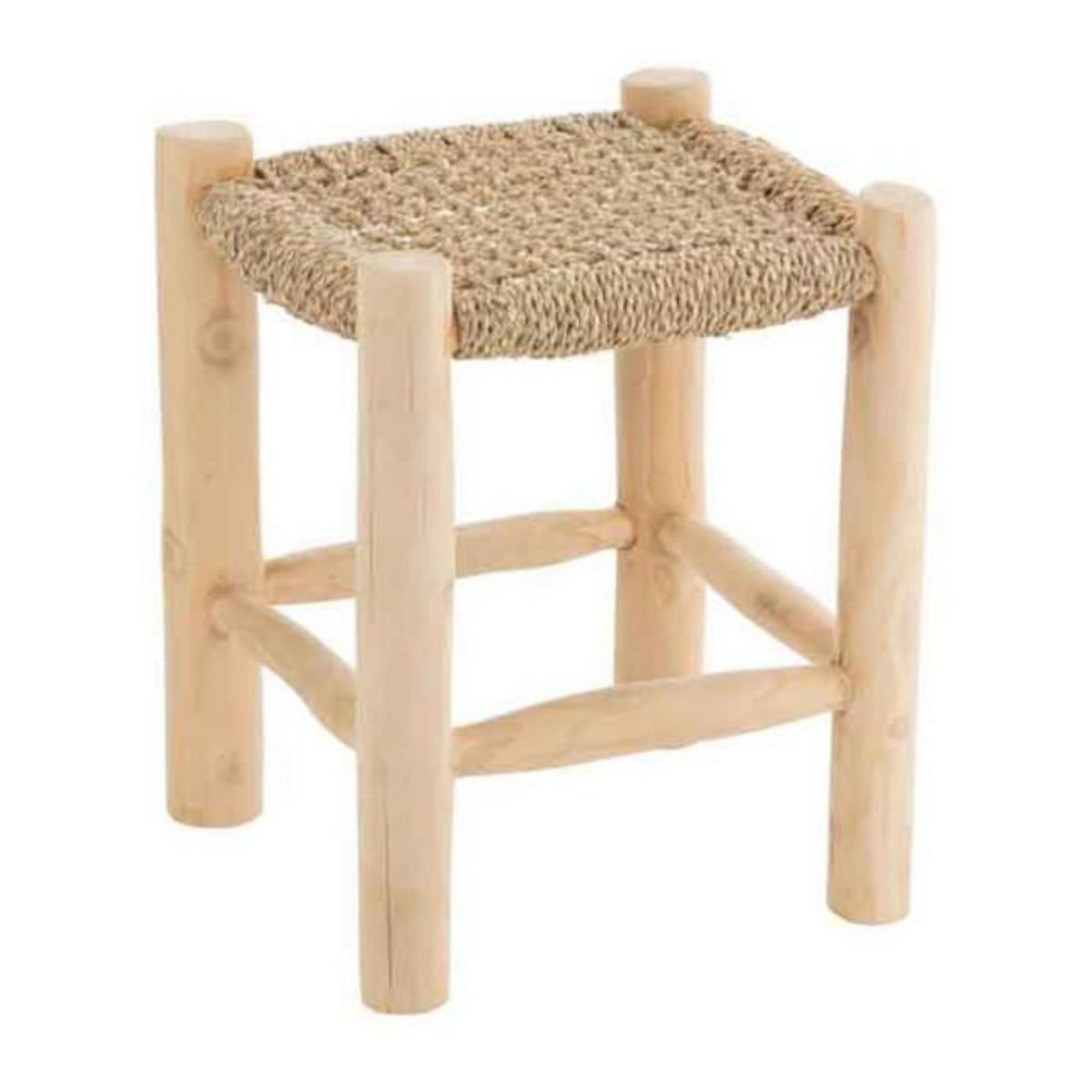 Paris Prix Tabouret Design en Teck  Timo  45cm Naturel