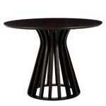 Paris Prix Table de Repas en Bois  Connie  110cm Marron